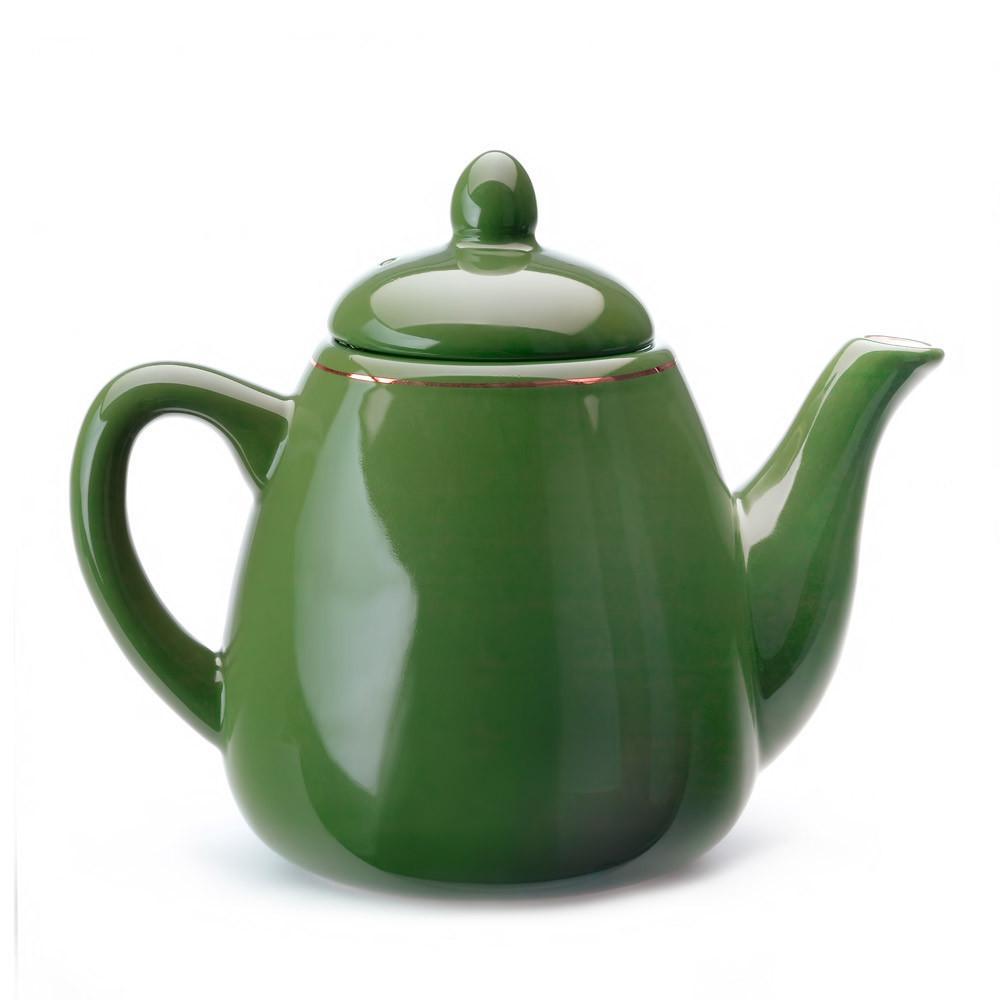 Forest Green Teapot