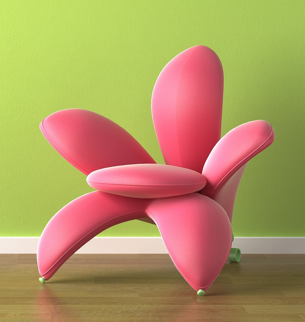 Flower chair